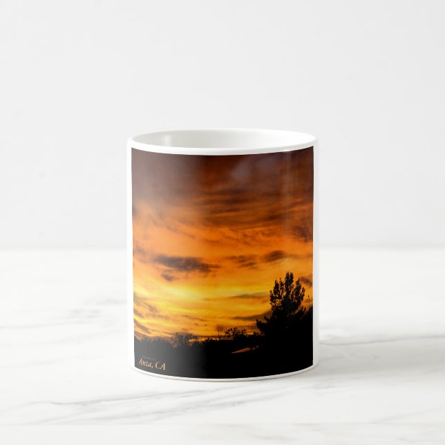 Caneca De Café Anza, CA Sunset Coffee Mug (Centro)