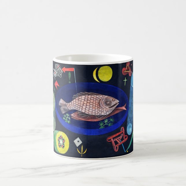 Caneca De Café Ao redor do peixe, Paul Klee (Centro)