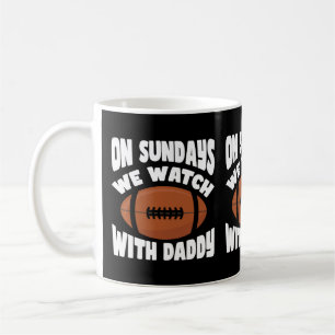 Caneca De Café Aos Domingos Assistimos Ao Pai