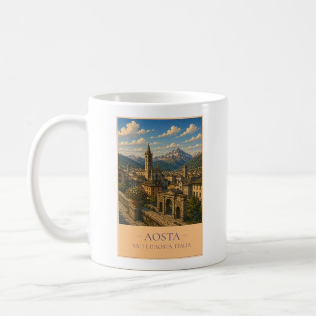 Caneca De Café Aosta (Esquerda)