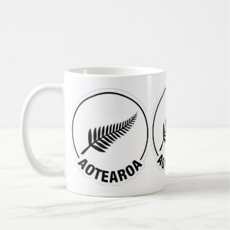 Caneca De Café Aotearoa - Mug Padrão da Nova Zelândia