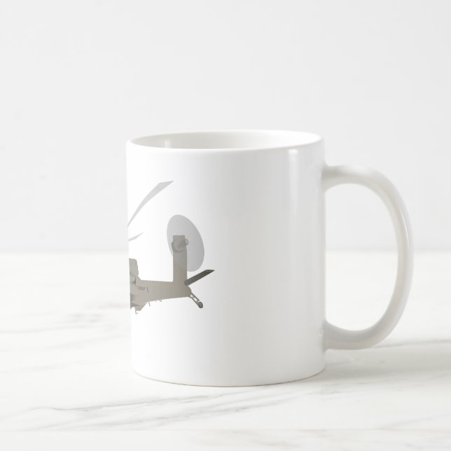 Caneca De Café Apache AH-64 (Direita)