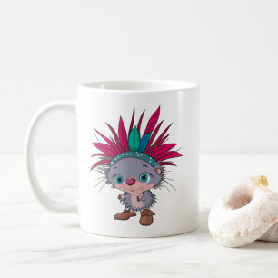Caneca De Café Apache porcupine