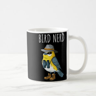 Caneca De Café Apaixonado por Pássaros Engraçado Observação de Pá