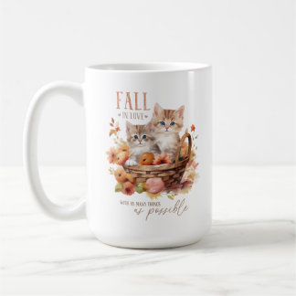 Caneca De Café Apaixone-se Por Quantas Coisas For Possível