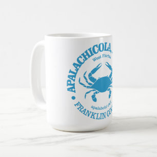 Caneca De Café Apalachicola (caranguejo)
