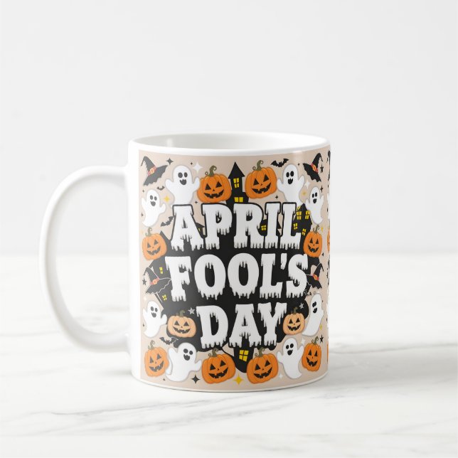 Caneca De Café Apanhei-te! É da April Fool (Esquerda)