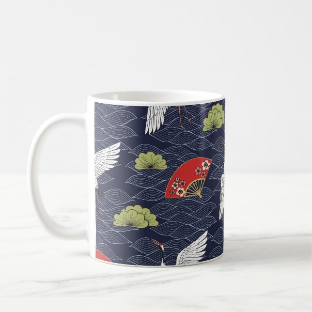 Caneca De Café Aparelhos de elevação e ventoinhas japoneses: Padr (Esquerda)
