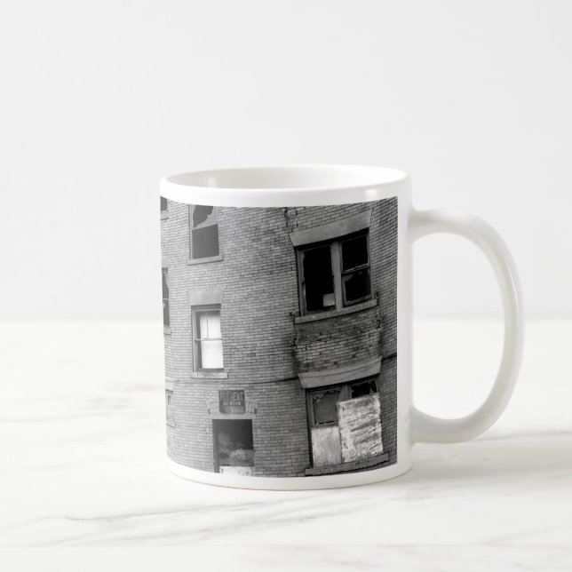 Caneca De Café Apartamento Abandonado para Alugar (Direita)