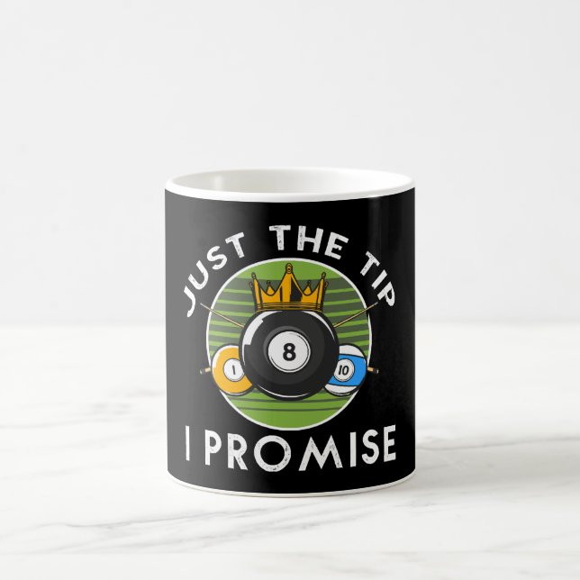 Caneca De Café Apenas a Ponta Eu Prometo Bilhar (Centro)