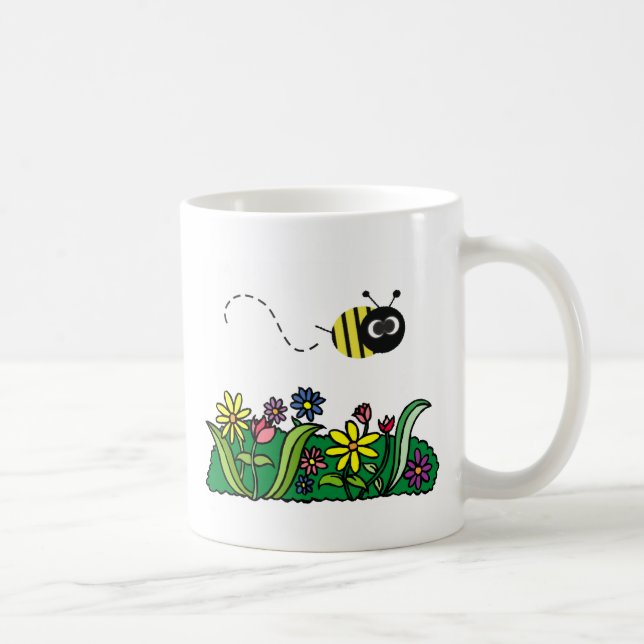 Caneca De Café Apenas abelha (Direita)