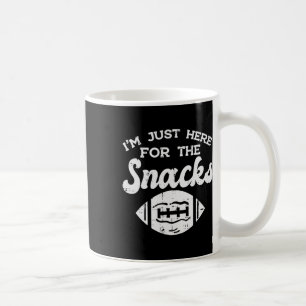 Caneca De Café Apenas Aqui Por Lanches Futebol Americano Engraçad
