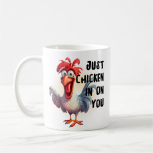 Caneca De Café Apenas chicken em você