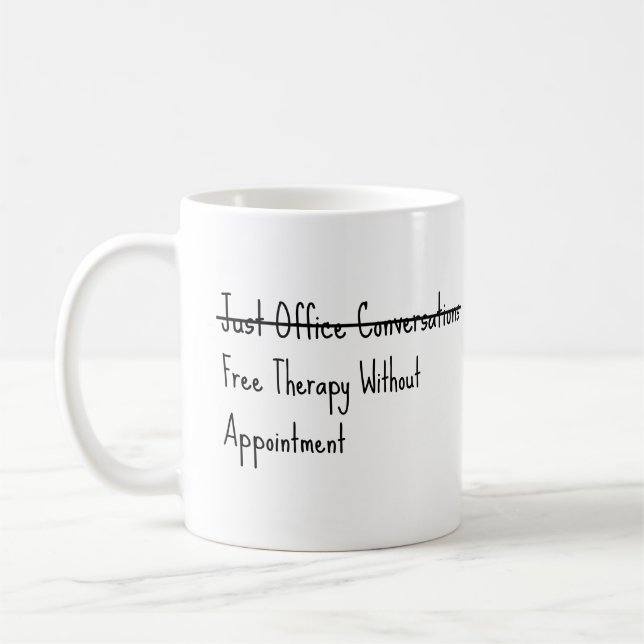 Caneca De Café Apenas conversas de escritório (Esquerda)