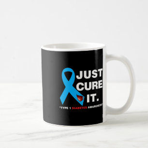 Caneca De Café Apenas Curta-A Azul Fita Tipo 1 Sensibilização par