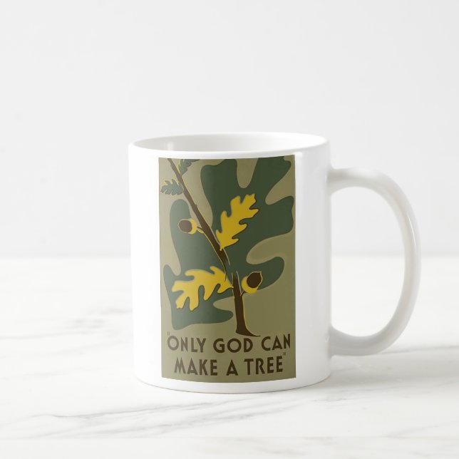 Caneca De Café Apenas Deus - 1905 (Direita)