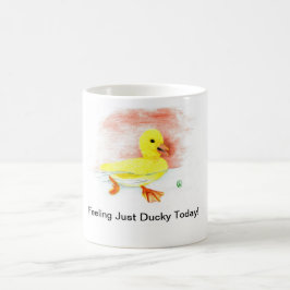 Caneca De Café "Apenas Ducky"
