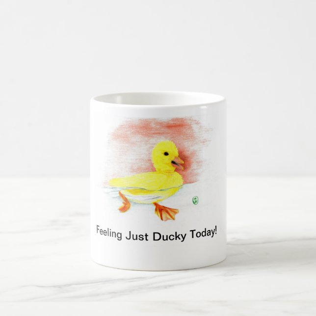Caneca De Café "Apenas Ducky" (Centro)