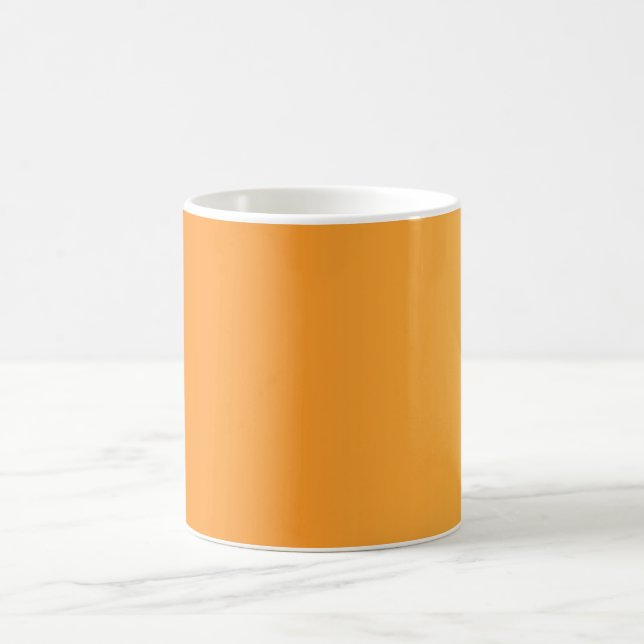Caneca De Café APENAS gradações de COR - laranja (Centro)