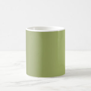 Caneca De Café APENAS gradações de COR - verde-azeitona