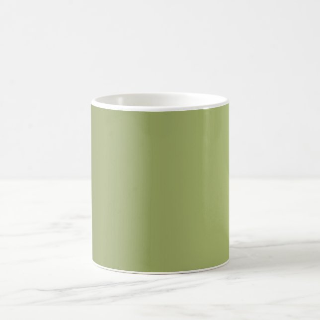 Caneca De Café APENAS gradações de COR - verde-azeitona (Centro)