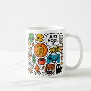 Caneca De Café Apenas Hodl It