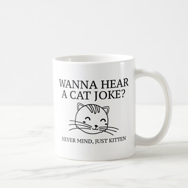 Caneca De Café Apenas Kitten (Direita)