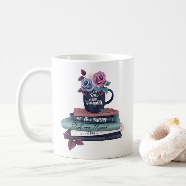 Caneca De Café Apenas Mais Um Capítulo (Com Donut)