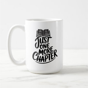 Caneca De Café Apenas mais um capítulo - Amante de Livros - Leitu