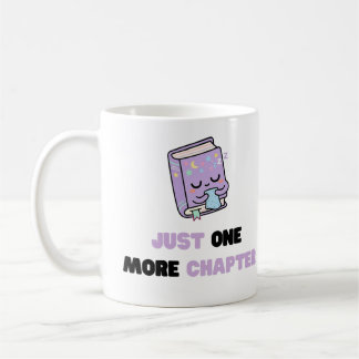 Caneca De Café Apenas Mais Um Capítulo Divertido Livro Sonolento