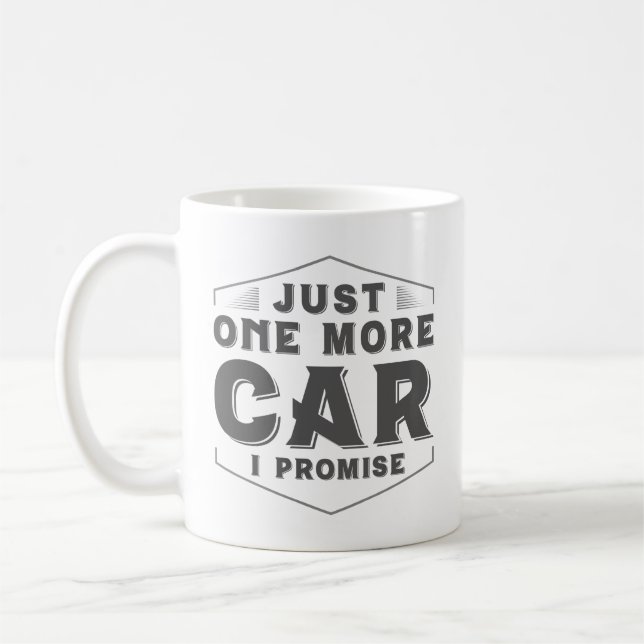 Caneca De Café Apenas Mais Um Carro (Esquerda)