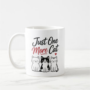 Caneca De Café Apenas Mais Um Gato Citação Engraçada de Amante de