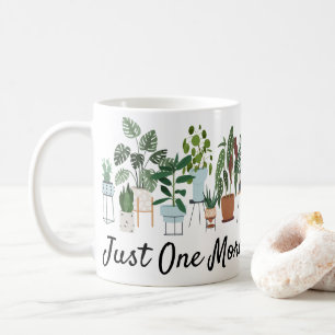 Caneca De Café Apenas Mais Uma Camisa de Planta, Senhora das Plan