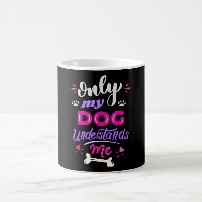 Caneca De Café Apenas o meu cão me entende (Centro)