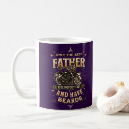 Caneca De Café Apenas Os Melhores Pais Andam De Motocicletas, Têm
