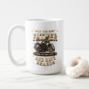 Caneca De Café Apenas Os Melhores Pais Andam De Motocicletas, Têm