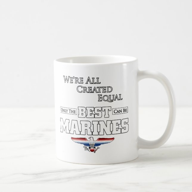 Caneca De Café Apenas Os Melhores São Fuzileiros (Direita)