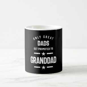 Caneca De Café Apenas Pais Excelentes São Promovidos Para O Avô