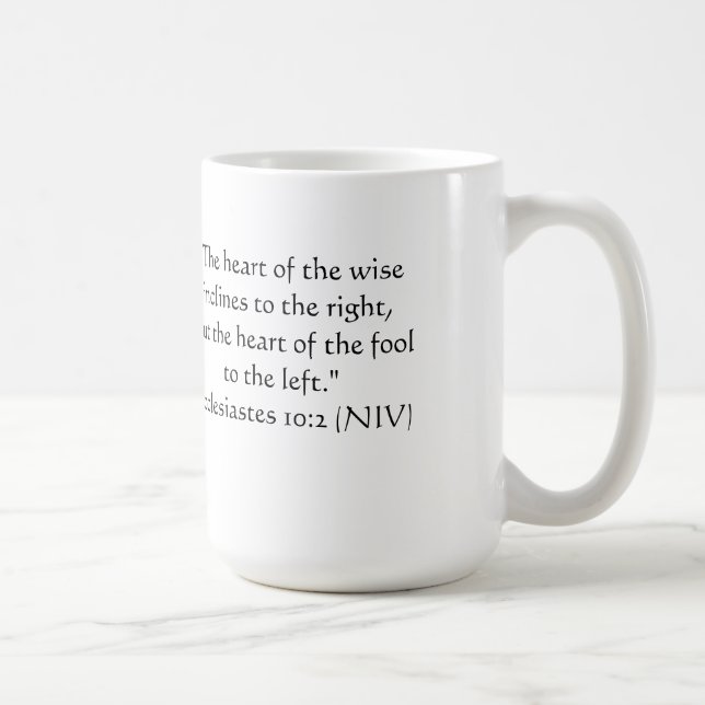 Caneca De Café Apenas para o divertimento:  v. direito deixado (Direita)