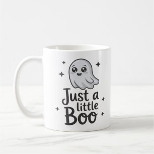 Caneca De Café Apenas Pequeno Boo Design Divertido