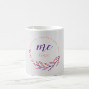 Caneca De Café Apenas Relaxar e Ter um Bom Círculo de Tempo para