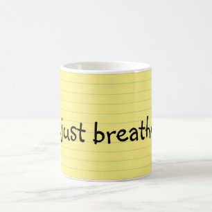 Caneca De Café Apenas Respire