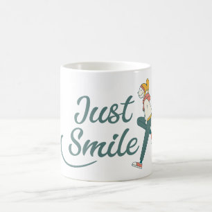 Caneca De Café Apenas Sorria