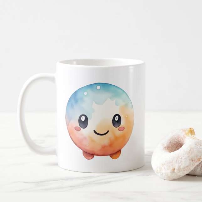 Caneca De Café Apenas Sorria Sim Apenas Sorria (Com Donut)