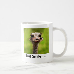 Caneca De Café Apenas sorriso:-)