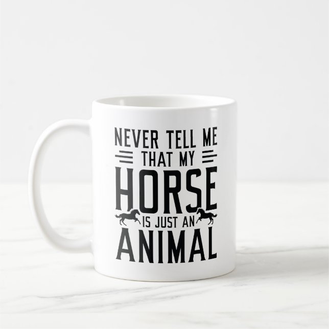 Caneca De Café Apenas Um Animal (Esquerda)