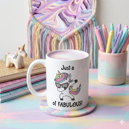 Caneca De Café Apenas um (dab) de Fabuloso! Unicórnio