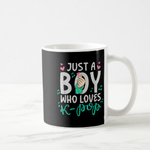 Caneca De Café Apenas um garoto que ama a celebração do fandom K-
