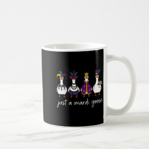 Caneca De Café Apenas Um Mardi Goose Carnaval de Mardi Gras Nova