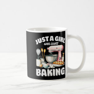 Caneca De Café Apenas Uma Garota Que Ama Assar, Amante de Assar